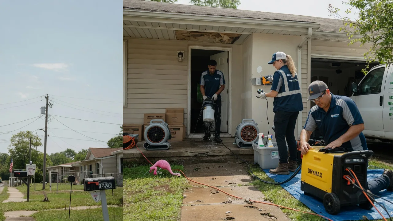 Storm Damage Water Removal in Salina, OK near me